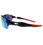 OCULOS CICLISMO ELLEVEN EL50 LENTE POLICARBONATO COLORS UV400 PRETO/VERMELHO