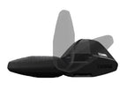 BARRA DE RACK DE TETO THULE ALUMÍNIO WING BAR EVO 118CM (7112B) - PRETO
