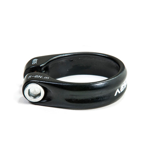 Abraçadeira de Selim Absolute AT161 31,8 mm com Parafuso - Preto