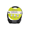 CADEADO ESPIRAL EMBORRACHADO  COM SEGREDO 8 M X 550 MM