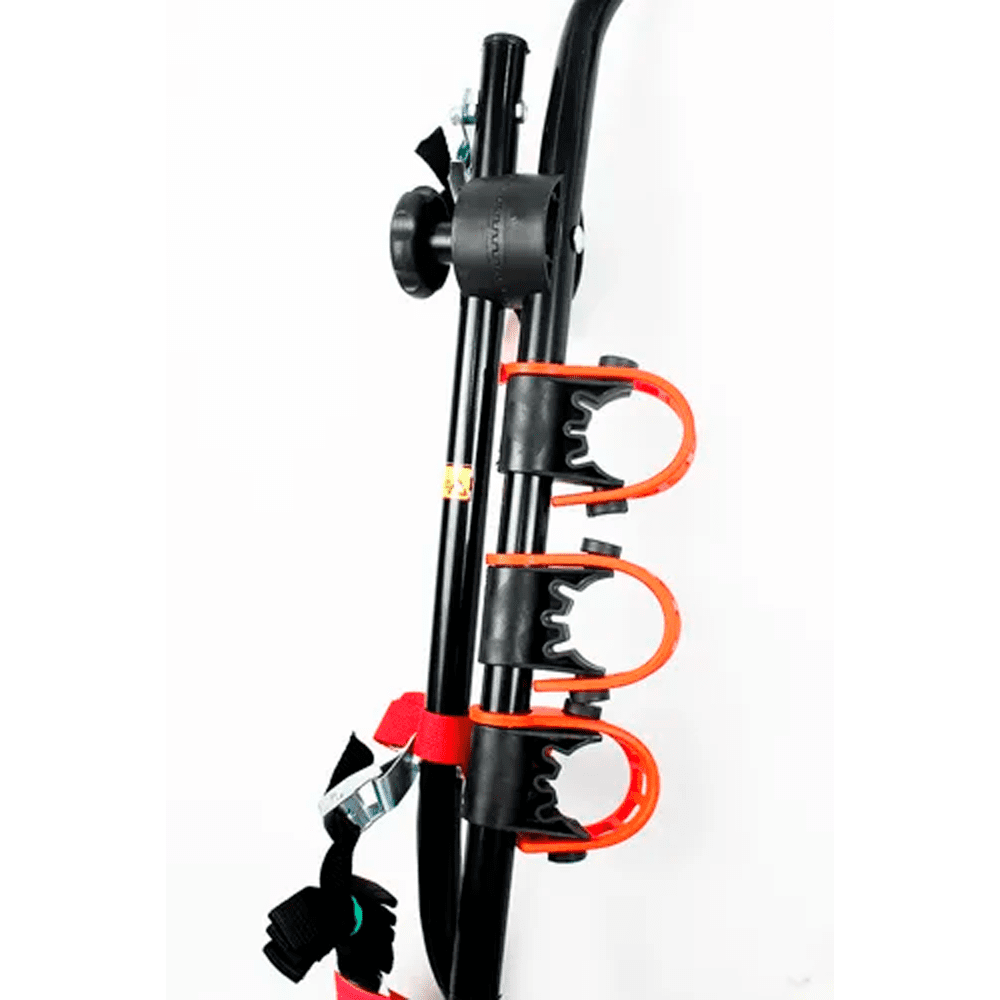 TRANSBIKE TRIZ CARD AÇO PARA PORTA MALAS C/ SEPARADOR P/ 3 BIKES