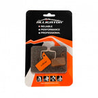 Pastilha Freio Disco Alligator Org. Avid/Sram Level Ultimate, Level Tlm, Red, Force, Cx1, Rival E 700, C/ Mola (par)