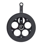 PEDIVELA SINGLE 32DX127MM AÇO PONTA QUADRADA COM PROTETOR PRETO