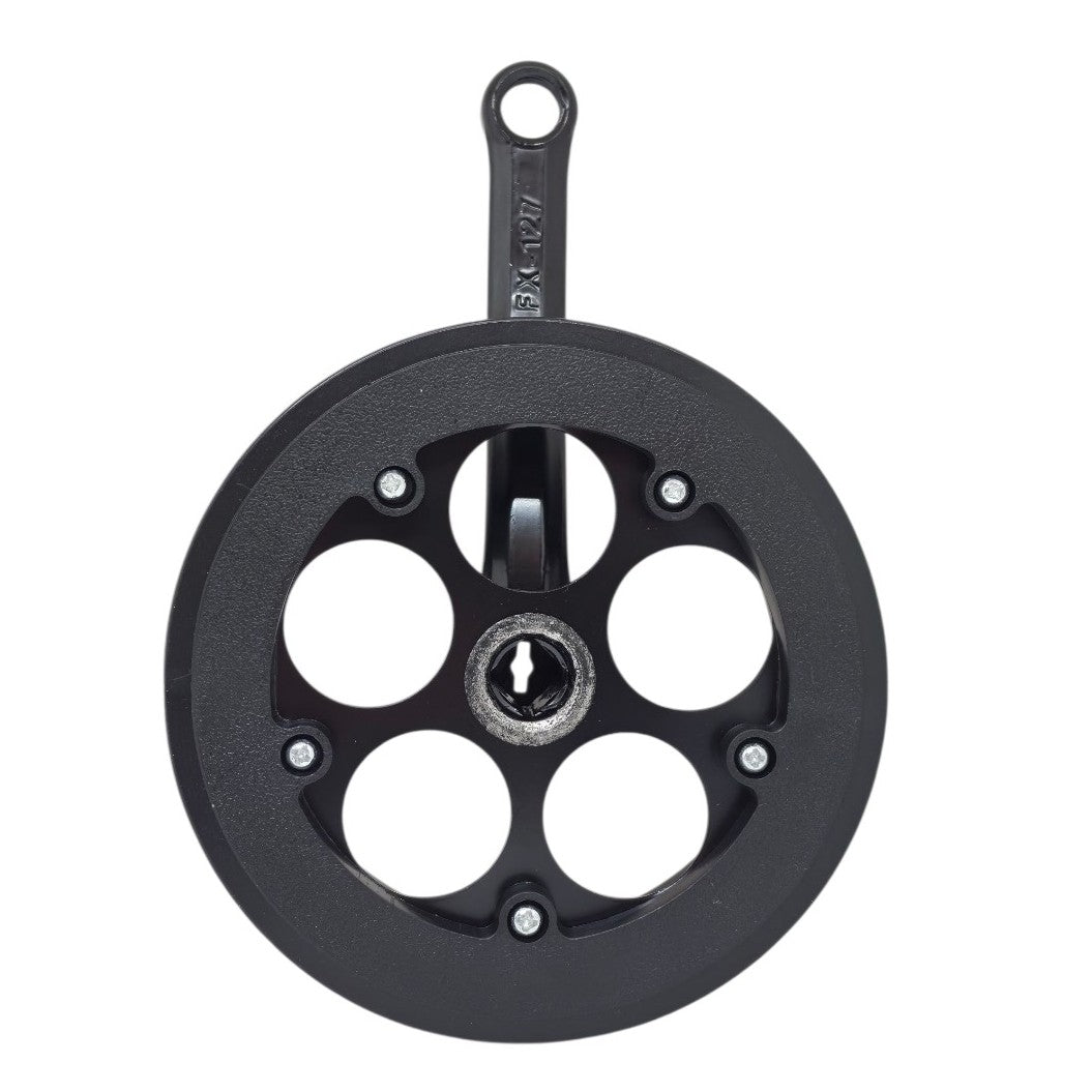 PEDIVELA SINGLE 32DX127MM AÇO PONTA QUADRADA COM PROTETOR PRETO