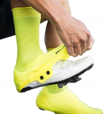 BOTINHA CAPA DE SAPATILHA EMBORRACHADA IMPERMEÁVEL VELOTOZE AMARELO - M