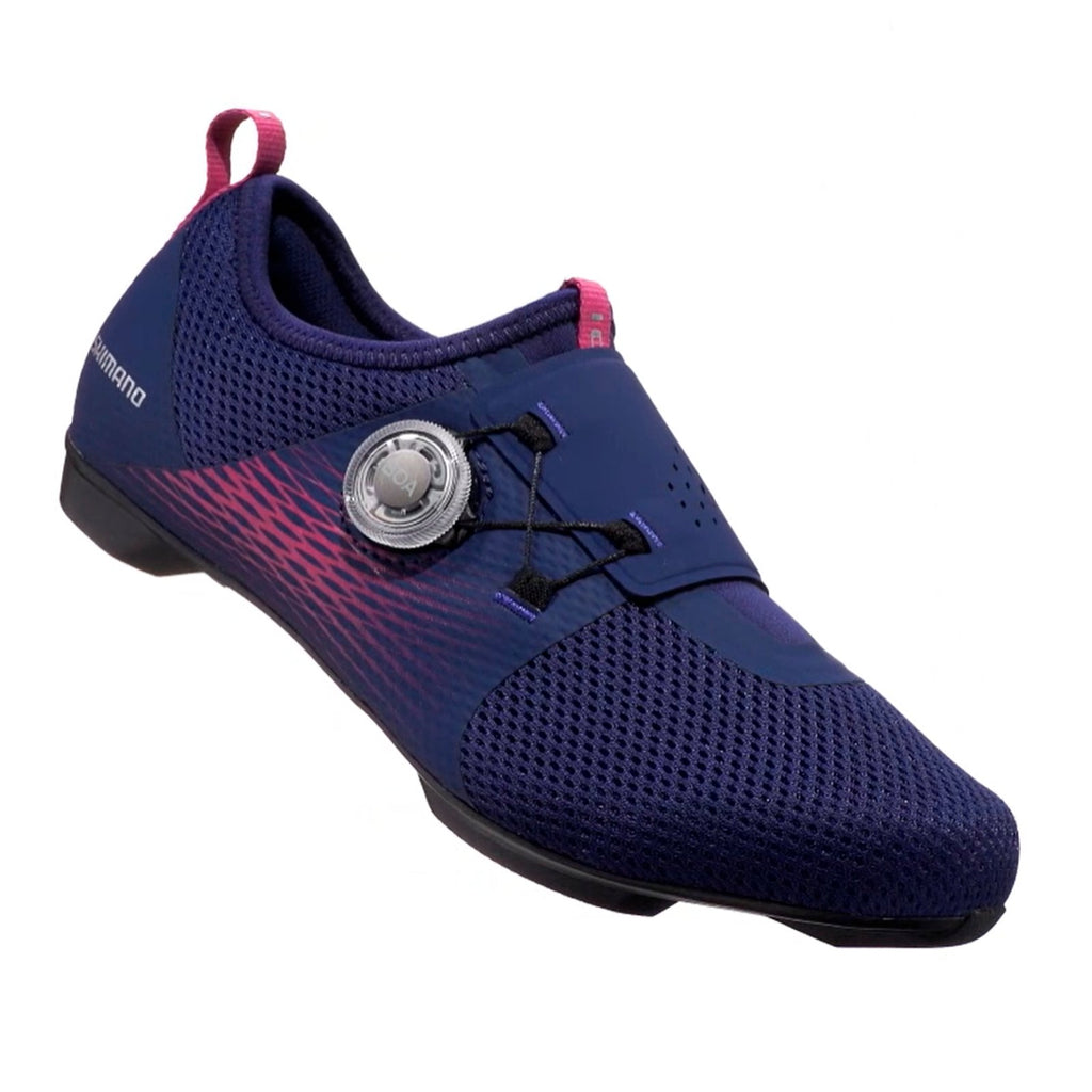 SAPATILHA SHIMANO IC500 INDOOR FEMININO C/ SISTEMA BOA (ESHIC500WCR01W37000)