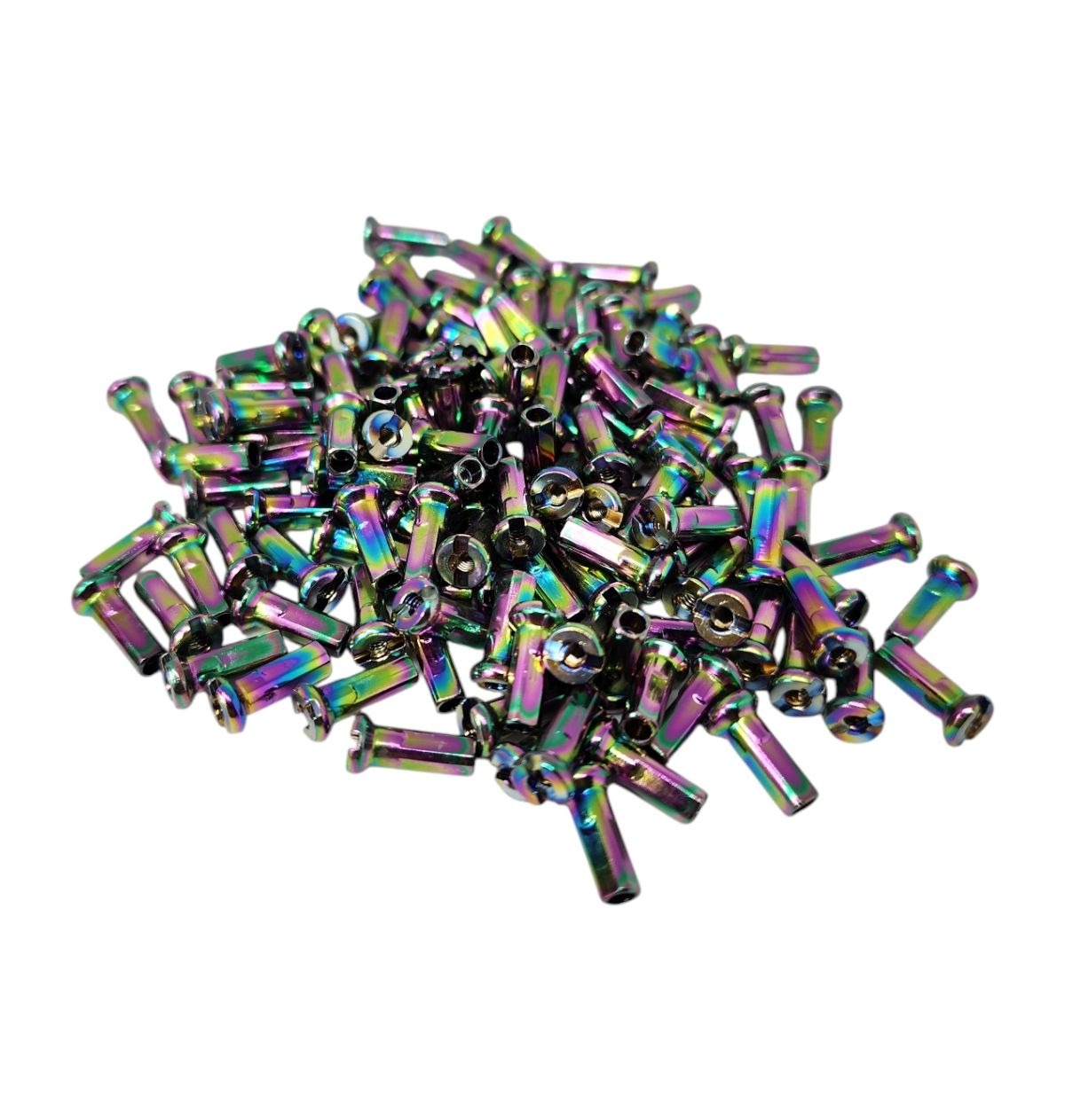 RAIO FINO 288X2.0MM RAINBOW NIPLE LATÃO 36 UNIDADES