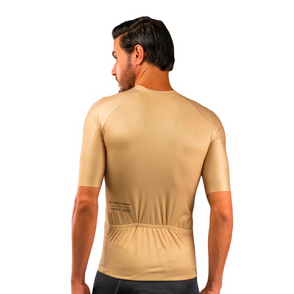 CAMISA CICLISMO FREE FORCE TRAINING SAND - 2024