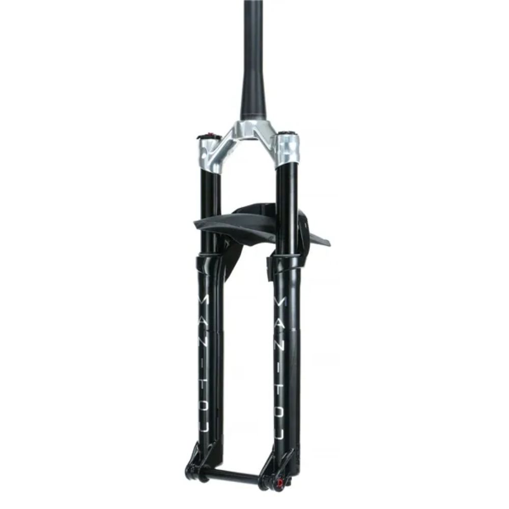 SUSPENSÃO DE BICICLETA 27,5+/ 29 TAPERED MANITOU R7 PRO AR 100MM BOOST EIXO 15MM - PRETO