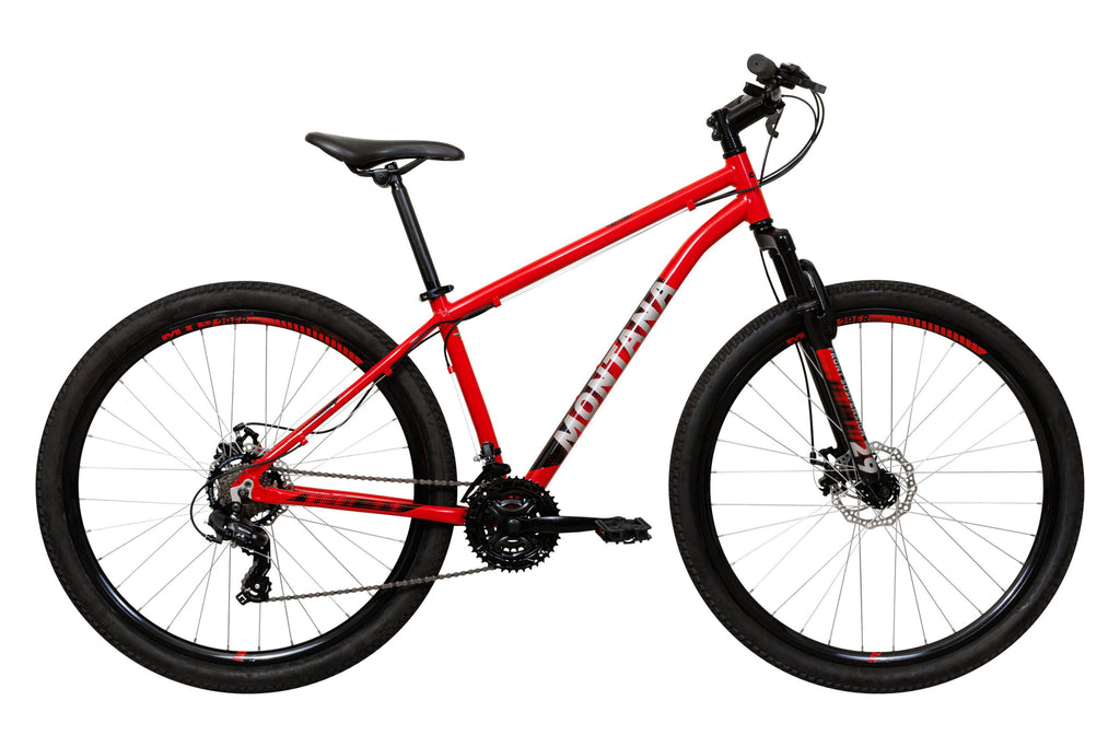 BICICLETA 29 CALOI MONTANA 21V VERMELHO TAM M -17