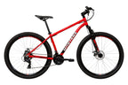 BICICLETA 29 CALOI MONTANA 21V VERMELHO TAM M -17