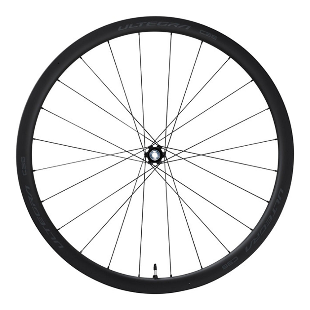 Rodas Shimano Wh-r8170 Carbon C36 24f 11/12v (ultegra) Tubel Preto