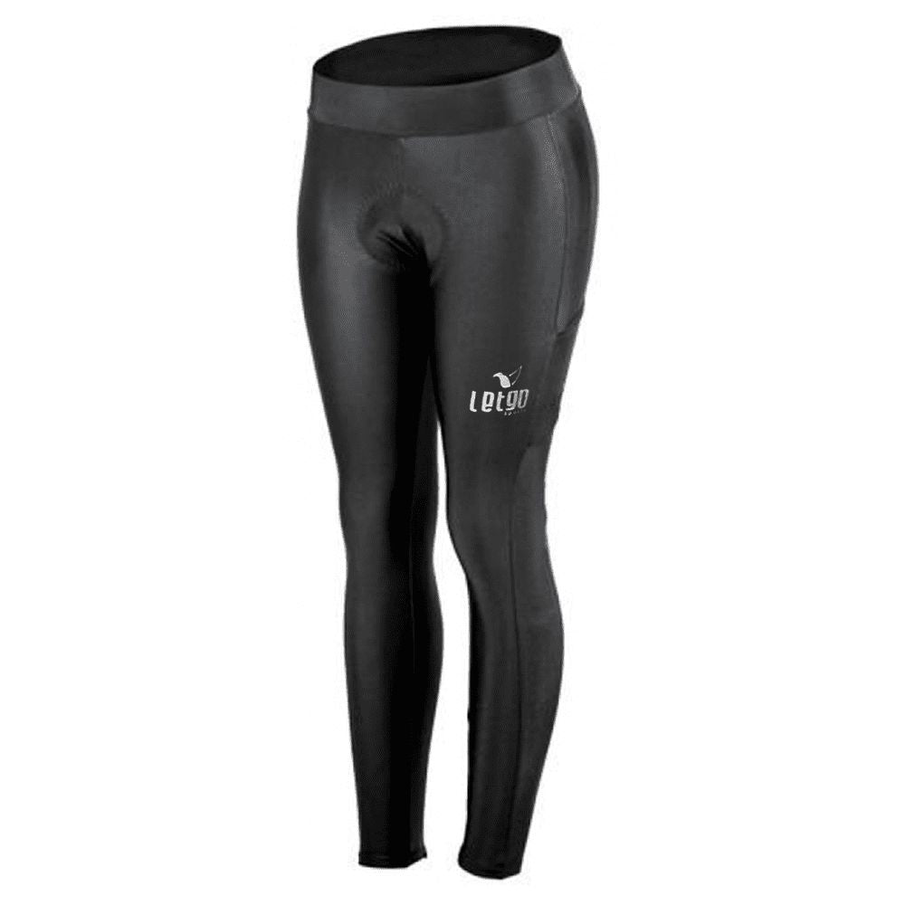 CALÇA CICLISMO LET GO FEMININA - PRETO - G