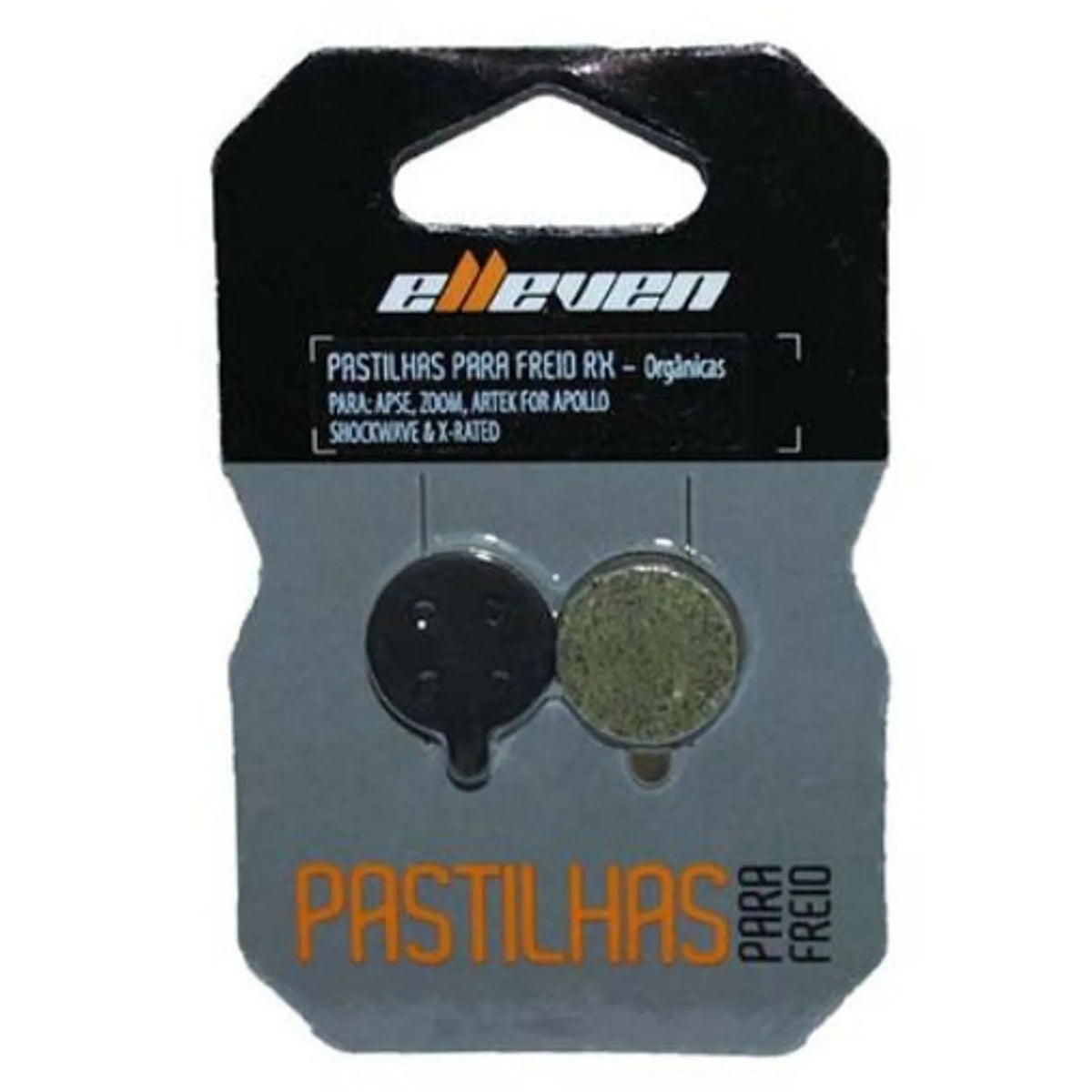 PASTILHA FREIO DISCO APSE / ZOOM (C/ BLISTER) ELLEVEN