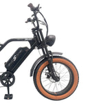 BICICLETA ELETRICA E-BIKE GALAXY 20X4.00 7V MOTOR 750W BATERIA 15.6AH 48V PRETA