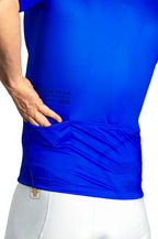 CAMISA DE CICLISMO MASCULINA TRAINING AZURE -  G