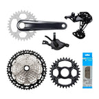 KIT TRANSMISSÃO SHIMANO DEORE XT M8100 SINGLE 1X12V
