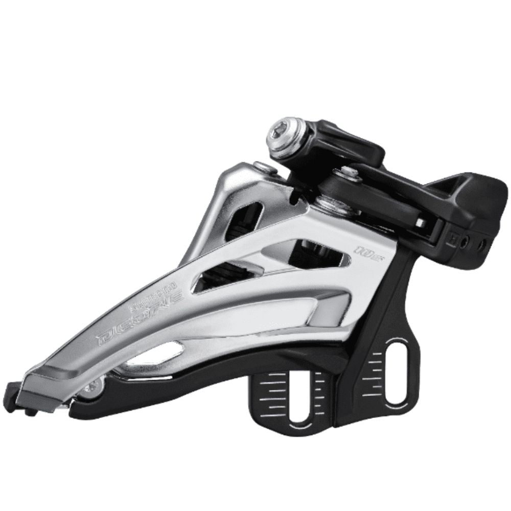 CÂMBIO DIAN SHIMANO DEORE 2X10V M4100 SIDE SWING (E-TYPE) (IFDM4100E4) - PRATA