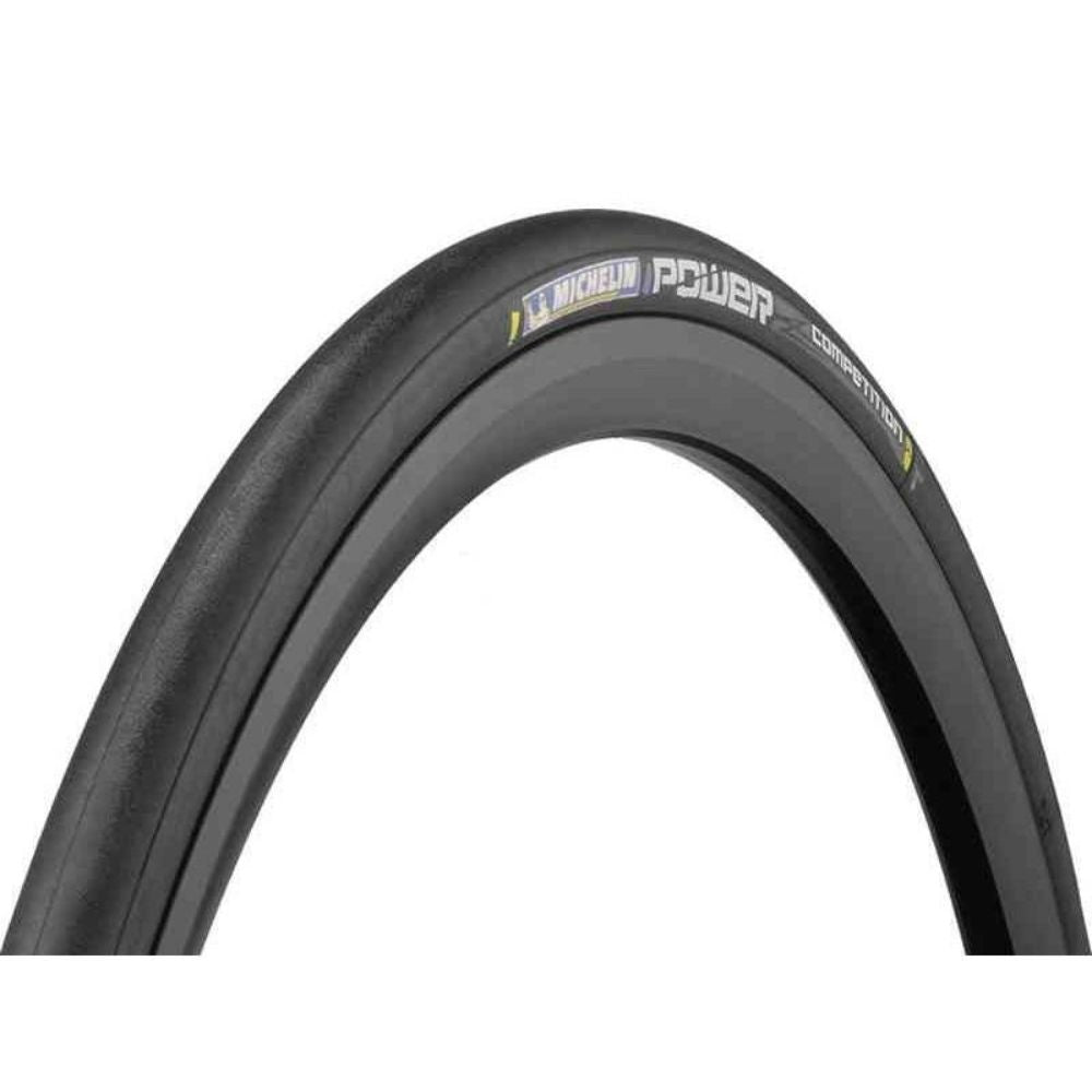 PNEU 700X25 MICHELIN POWER COMPETITION KEVLAR S/ARAME - PRETO