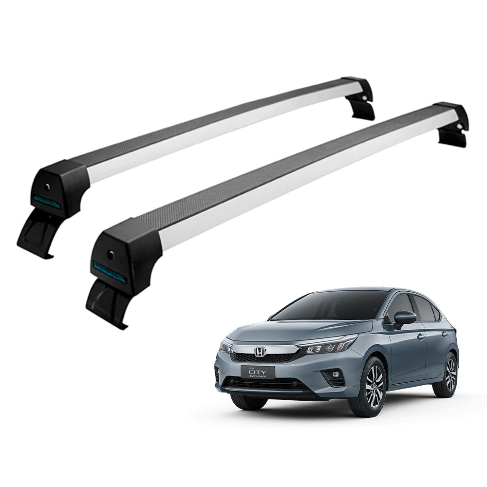 RACK LONG LIFE SPORT ALUM. PRATA P/ HONDA NEW CITY HATCH (ACTH)