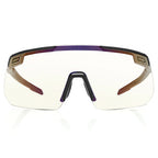 ÓCULOS SHIMANO S-PHYRE R C/ 2 LENTES RIDESCAPE GRAVEL (ECESPHR2GRL02) - PRETO FOSCO