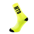 MEIA 36/38 CANO MEDIO PARTENZA MTB AMARELO FUOR