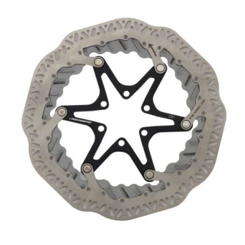 ROTOR DE FREIO A DISCO JAGWIRE ELITE CR1 - PRATA - 180mm