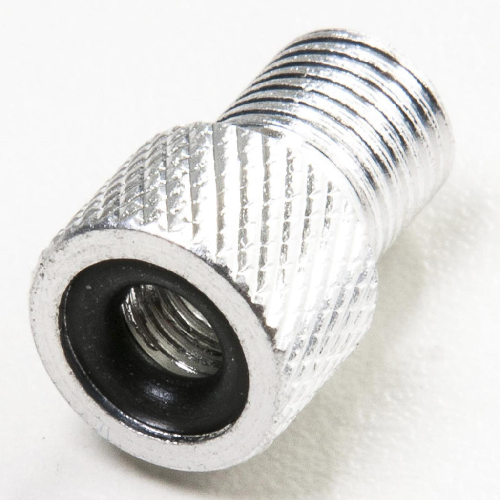 ADAPTADOR DE VÁLVULA PRESTA P/ BUTYL/SCHRADER ALUMÍNIO