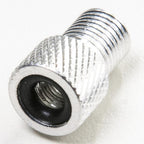 ADAPTADOR DE VÁLVULA PRESTA P/ BUTYL/SCHRADER ALUMÍNIO
