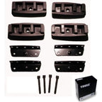 KIT PARA SUPORTE DE BARRAS THULE (3136 D) MERCEDES C CLASS (183136) - PRETO