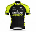 CAMISA CICLISMO LETOUR DE FRANCE SCOTT MITCHELTON PRETO/AMARELO