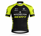 CAMISA CICLISMO LETOUR DE FRANCE SCOTT MITCHELTON PRETO/AMARELO