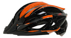 CAPACETE MTB IN MOLD IMPORTADO C/ VISEIRA REMOVIVEL JC-001 - LARANJA G 56-61cm