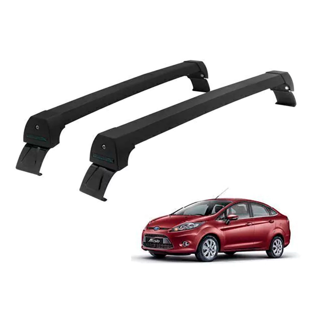 RACK LONG LIFE SPORT ALUM. PRETO P/ FORD NEW FIESTA SEDAN OU HATCH - A PARTIR DE 2011 (PNFHS) - PRETO