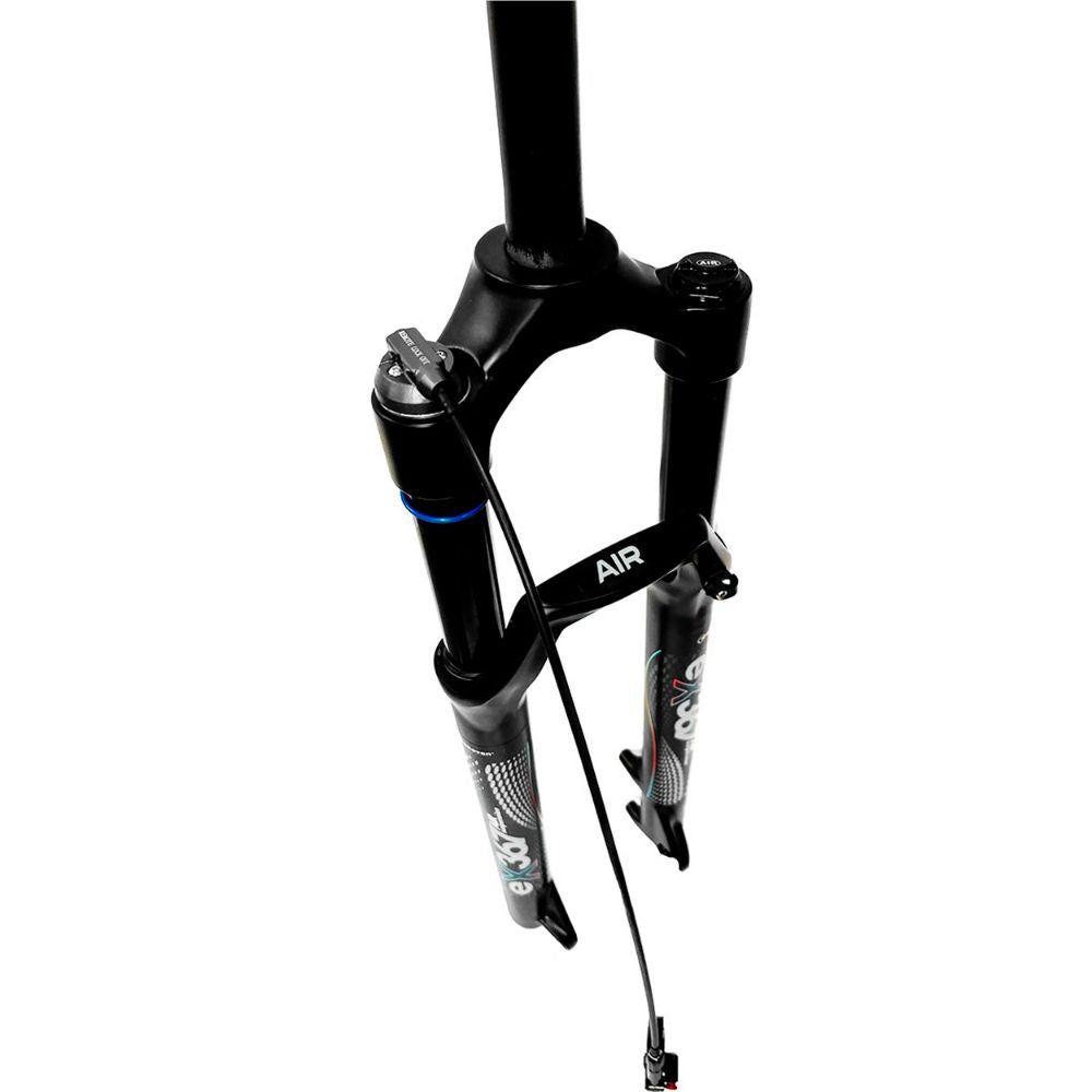 SUSPENSÃO DE BICICLETA 29 A AR ELLEVEN C/ TRAVA REMOTA 120MM CURSO - PRETO