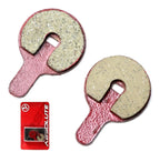 PASTILHA FREIO DISCO ABSOLUTE M01-R ORGÂNICA C/ MOLA
