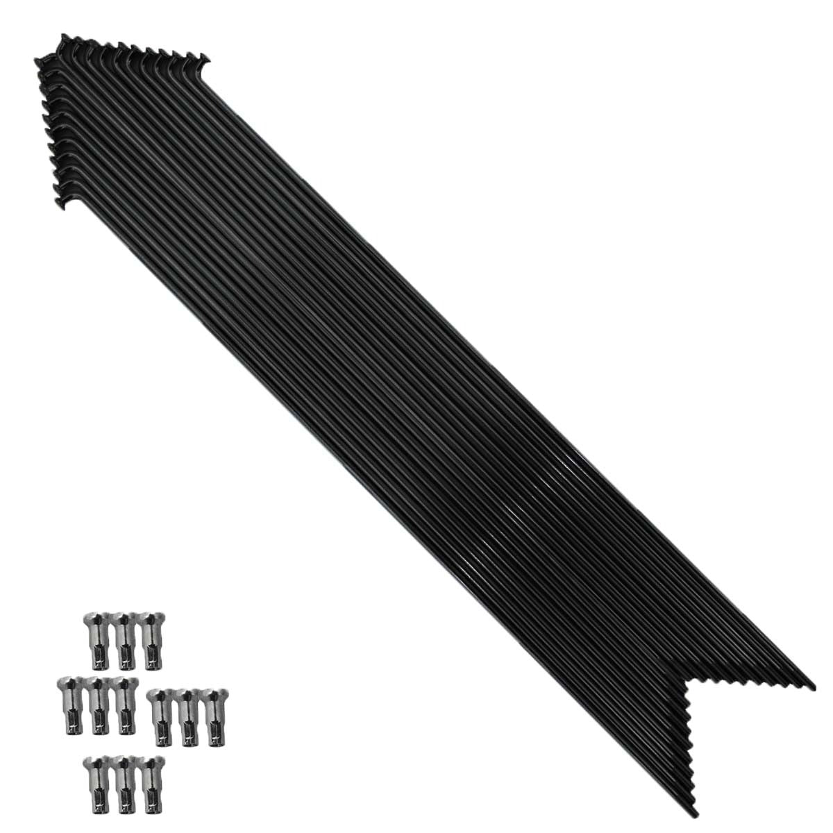RAIO ZINCDO FINO 188X2.0 UNIDADE - PRETO