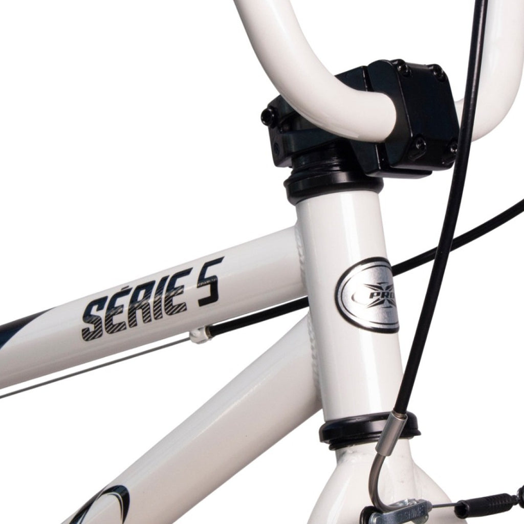 BICICLETA 20 PRO-X BMX SERIE 5 LIMITED BRANCO/PRETO