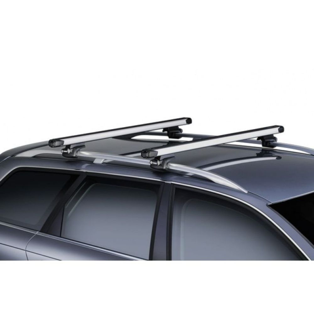 BARRA DE RACK DE TETO THULE SLIDE BAR 127CM (891) 2 UNIDADES - PRATA