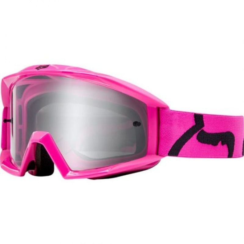 ÓCULOS GOGGLE FOX MAIN RACE LENTE TRANSP.
