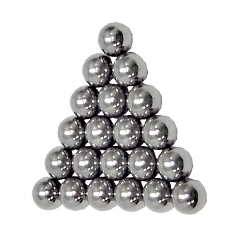 ESFERA AÇO P/ CUBO TRAS. 1/4 (APROXIMADAMENTE 1000 UNIDADES)