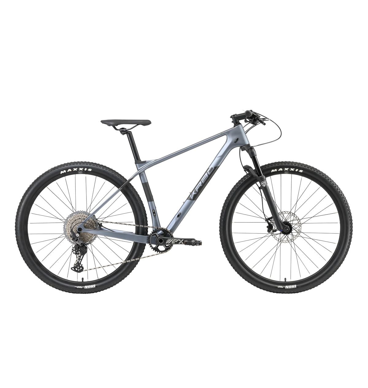 BICICLETA 29 KRBO CARBON TORAY BOOST 12V PRETO/CINZA M - 17