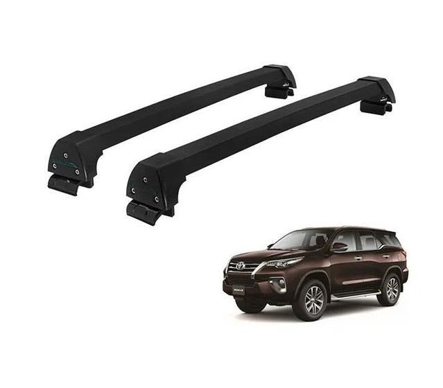 RACK DE TETO LONG LIFE SPORT ALUM. P/ TOYOTA HILUX SW4 2016+ C/ LONGARINA INTEGRADA (PSW16) - PRETO