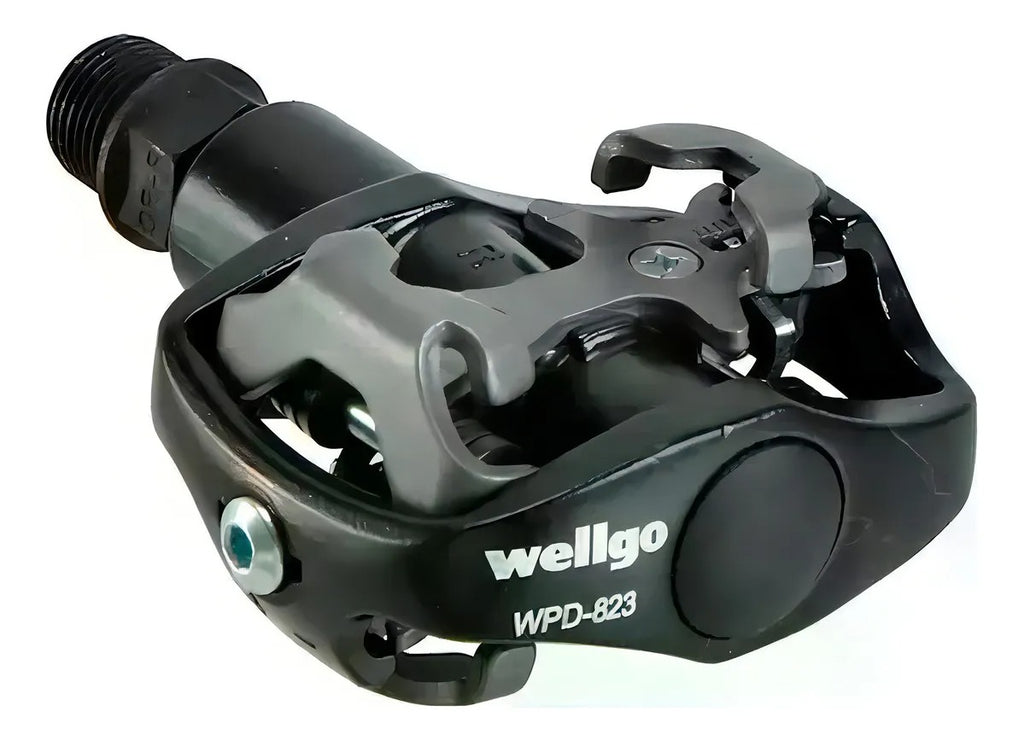 PEDAL CLIP WELLGO MTB WPD-823 COM TAQUINHO