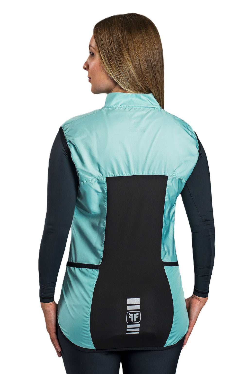 Colete Corta Vento Feminino Free Force Classic Turquesa - G