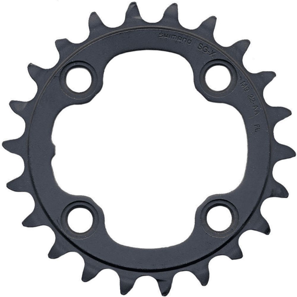 COROA 22D SHIMANO XT M770 9V (BCD64MM) - PRETO