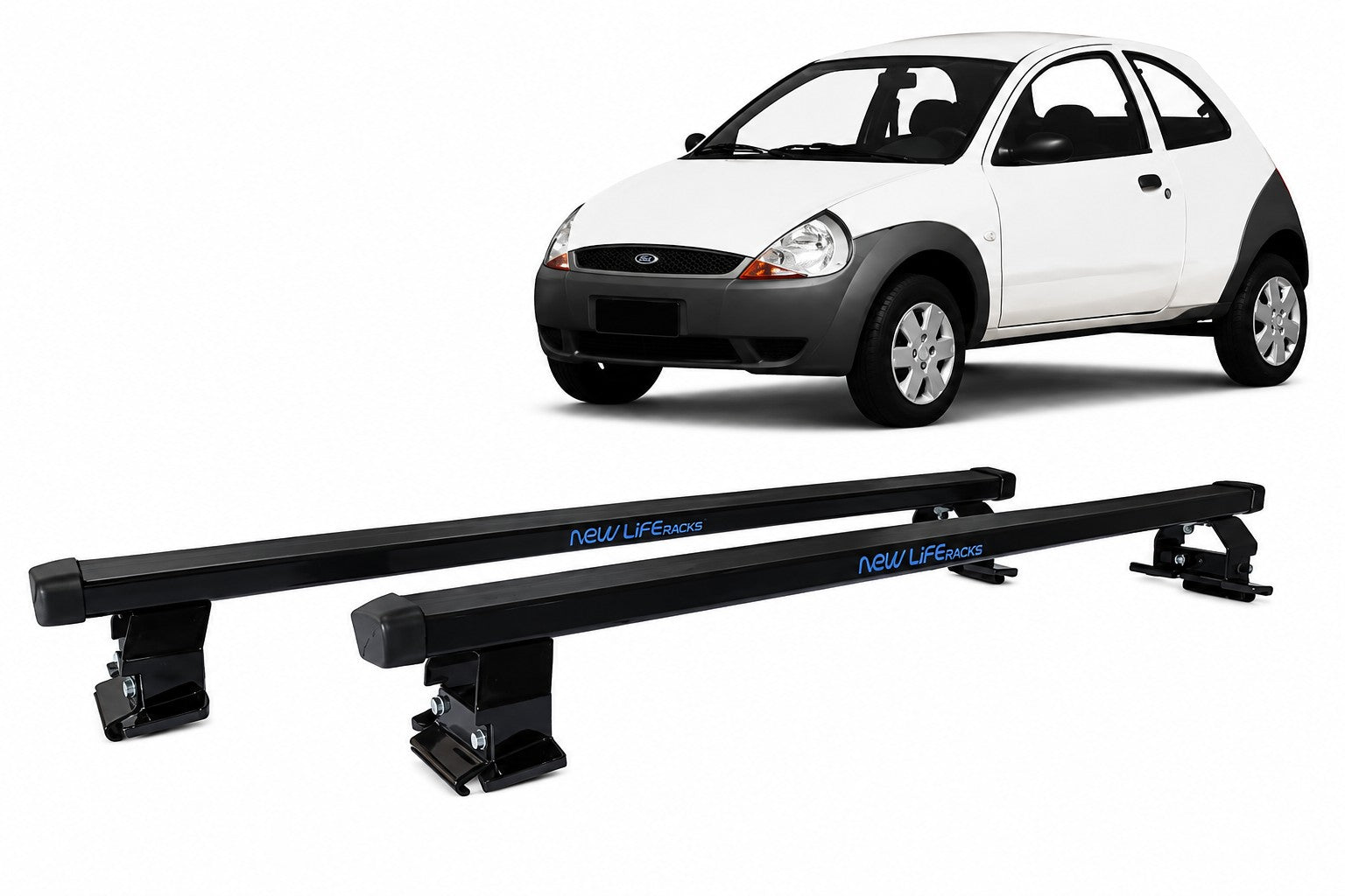 RACK DE TETO LONG LIFE LIGHT P/ KA (ATÉ 2007) (5020) - PRETO