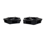 PEDAL PLATAFORMA 9/16 NYLON C/ REFLETOR BASIC PRETO