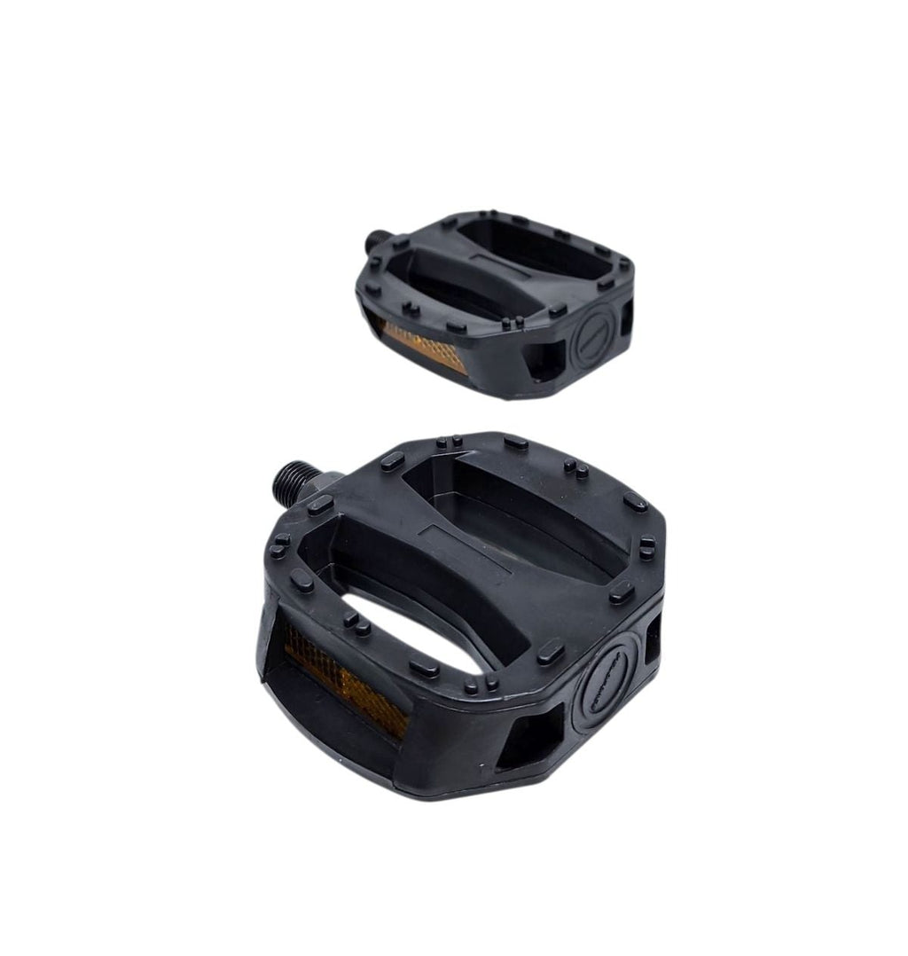 PEDAL INFANTIL 1/2 PLASTICO COM REFLETOR PRETO