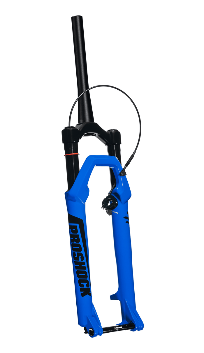 Suspensão Onix Trava No Guidão Spider Aro 29 Tubo Tapered Eixo 15x100 Colors - Outlet - Azul / Tapered / 100mm